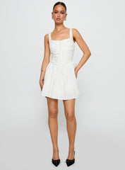 Wild Ideas Mini Dress White