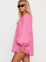 Praiza Playsuit Pink Stripe