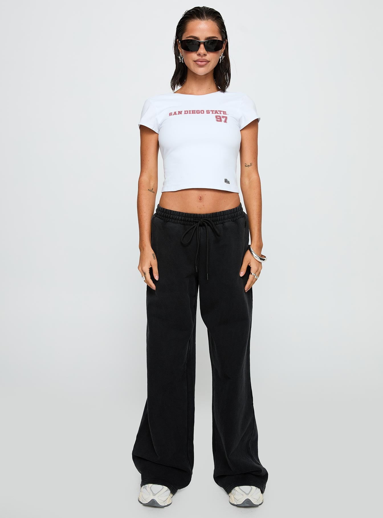 SDSU Comeback Top White